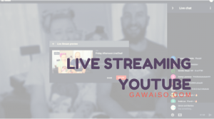 cara live streaming di youtube featured