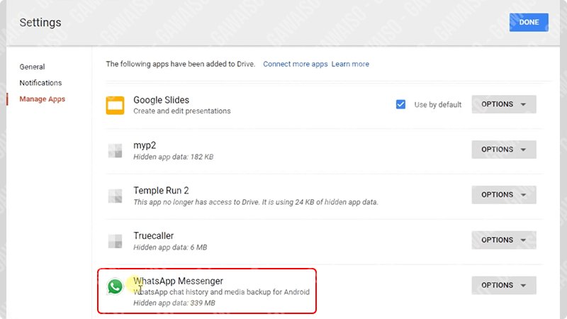 cara melihat backup chat whatsapp di google drive pc
