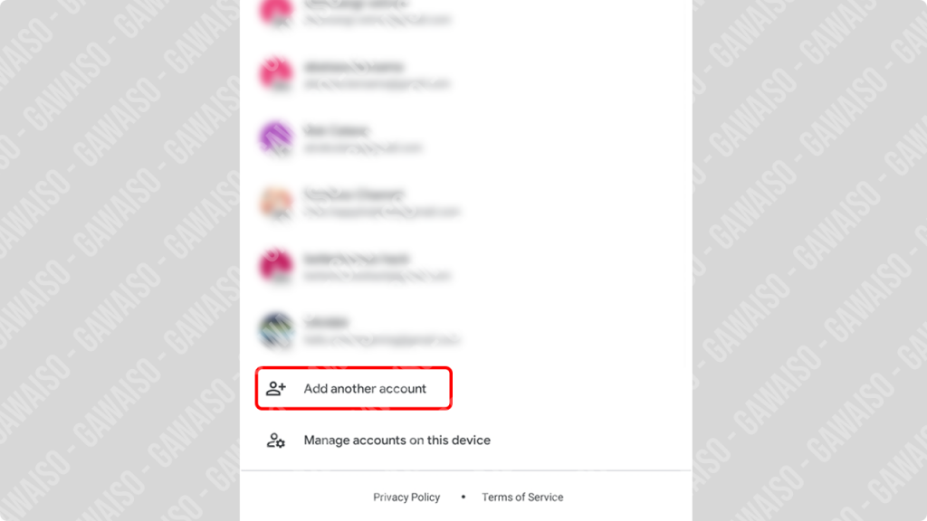 cara menambahkan akun gmail di hp - add another account