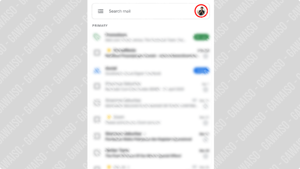 cara menambahkan akun gmail di hp - tap akun