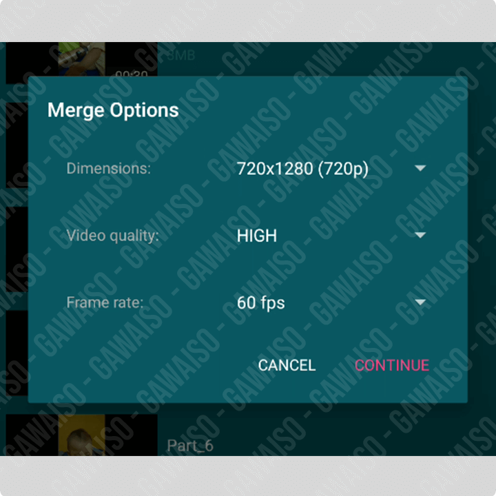 cara menggabungkan video di hp android - merge 2