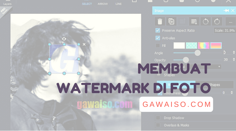 Cara Membuat Watermark di Foto Tambah Watermark Teks &amp; Logo