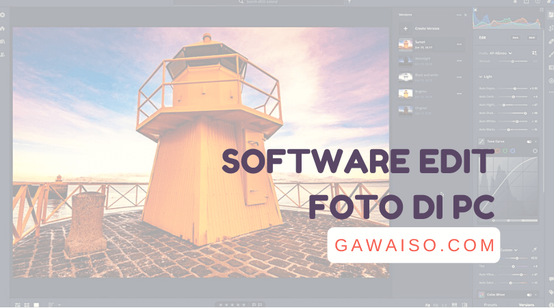 10+ Aplikasi Edit Foto Di PC Yang GRATIS & Berbayar