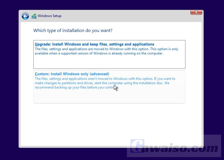 cara instal windows 10 dengan flash disk custom instal