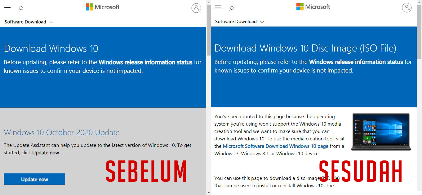 2 Cara Download Windows 10: Unduh ISO Dari Microsoft Gratis! [LEGAL]