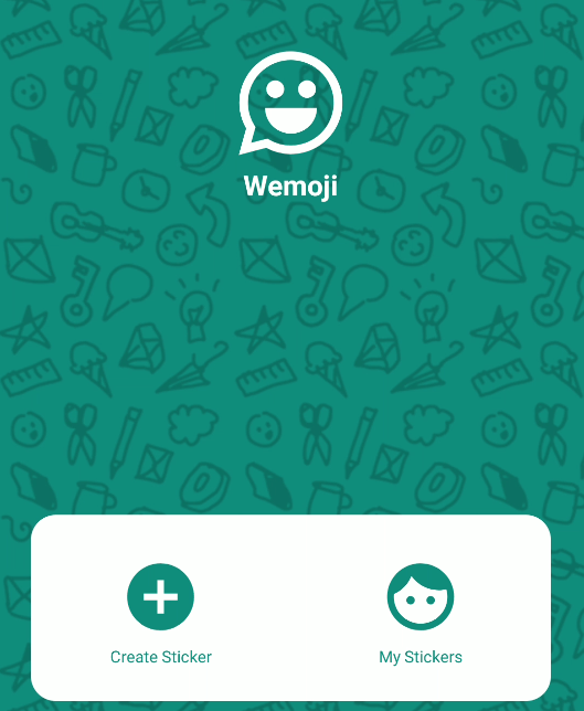 wemoji create sticker