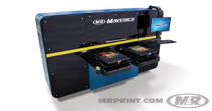 contoh printer mesin sablon kaos m&r maverick